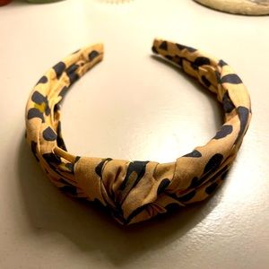Jcrew leopard headband